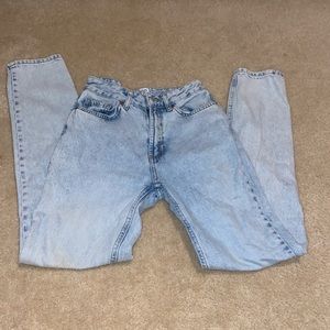 BDG light wash mom jeans